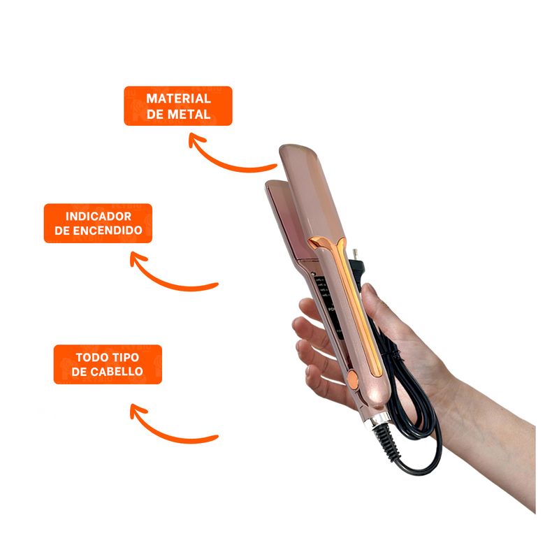 GENERICO - Pack2 Alisador Compacto de Uso Diario Dora Y+Papel de Regalo