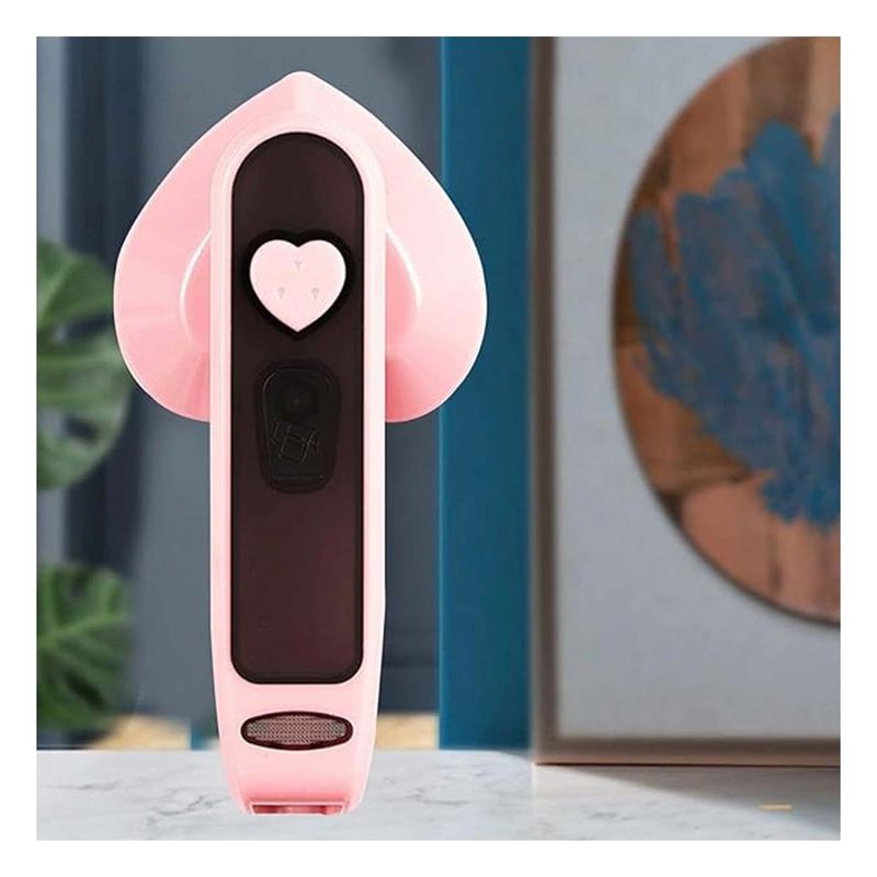 RYBIU IMPORT - Pack2 Plancha Mini en Corazon de Rosado Y+Papel de Regalo