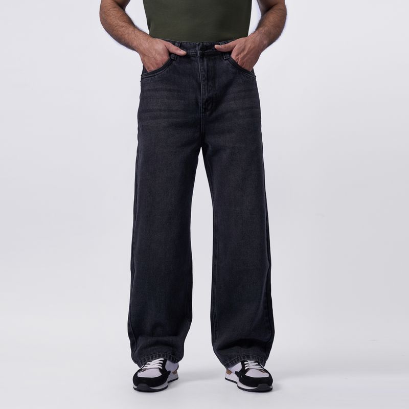 BRONCO - JEAN BRONCO HOMBRE BAGGY - ELON-B DENIM RIGIDO