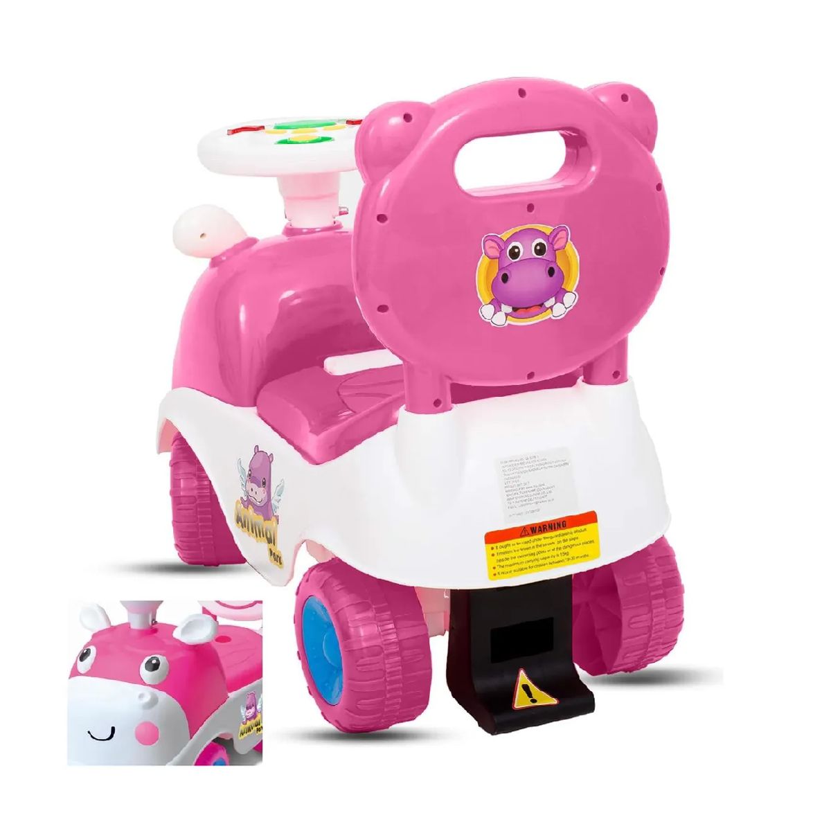 GENERICO - Coche De Paseo Hannzo Correpasillos Montable Colores