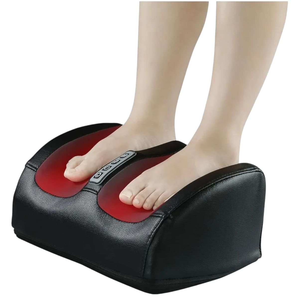 GENERICO - Masajeador Eléctrico de Pies y Piernas con Calor – 3 Velocidades