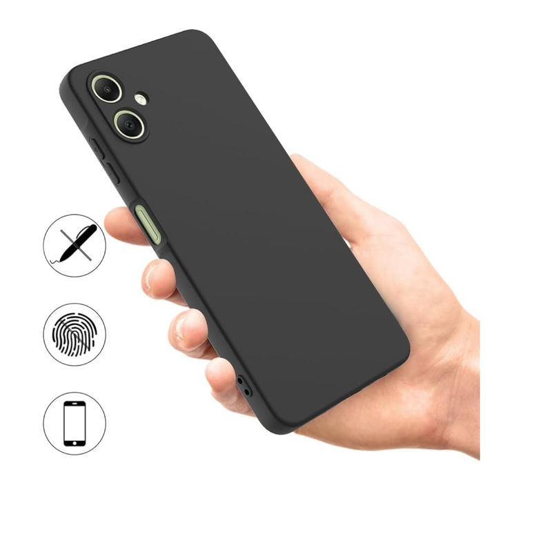 CASE - CASE SILICONA SAMSUNG A06 - NEGRO