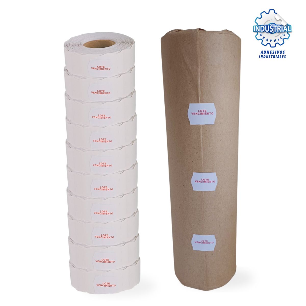 GENERICO - Paquete de Etiquetas LOTE VENCIMIENTO Para Blitz Jolly