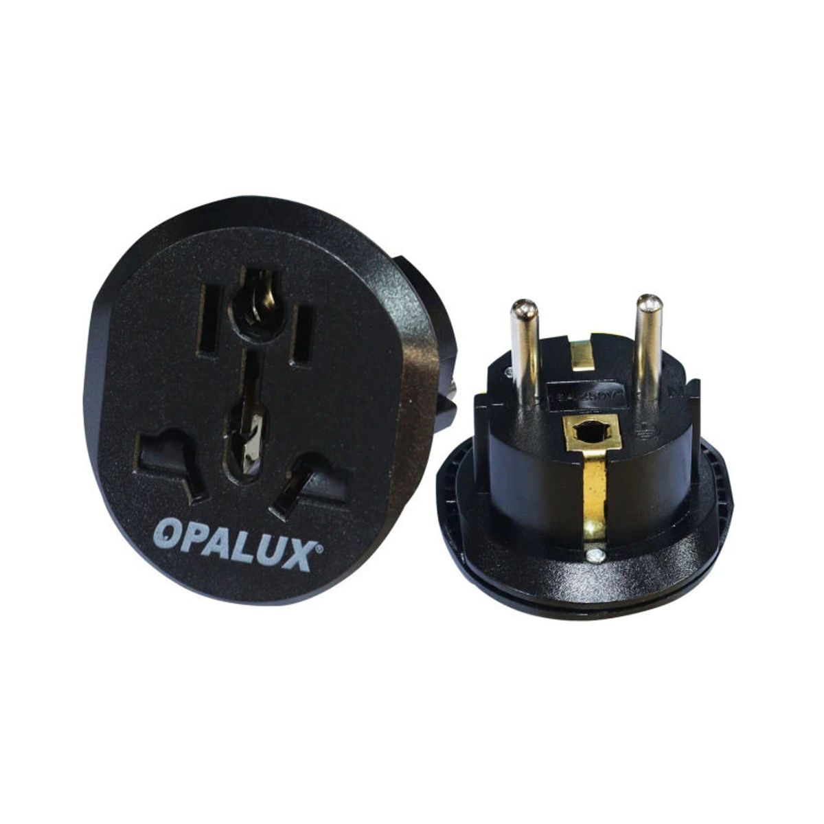 OPALUX - Adaptador Enchufe Schuko OP-605-2NG OPALUX