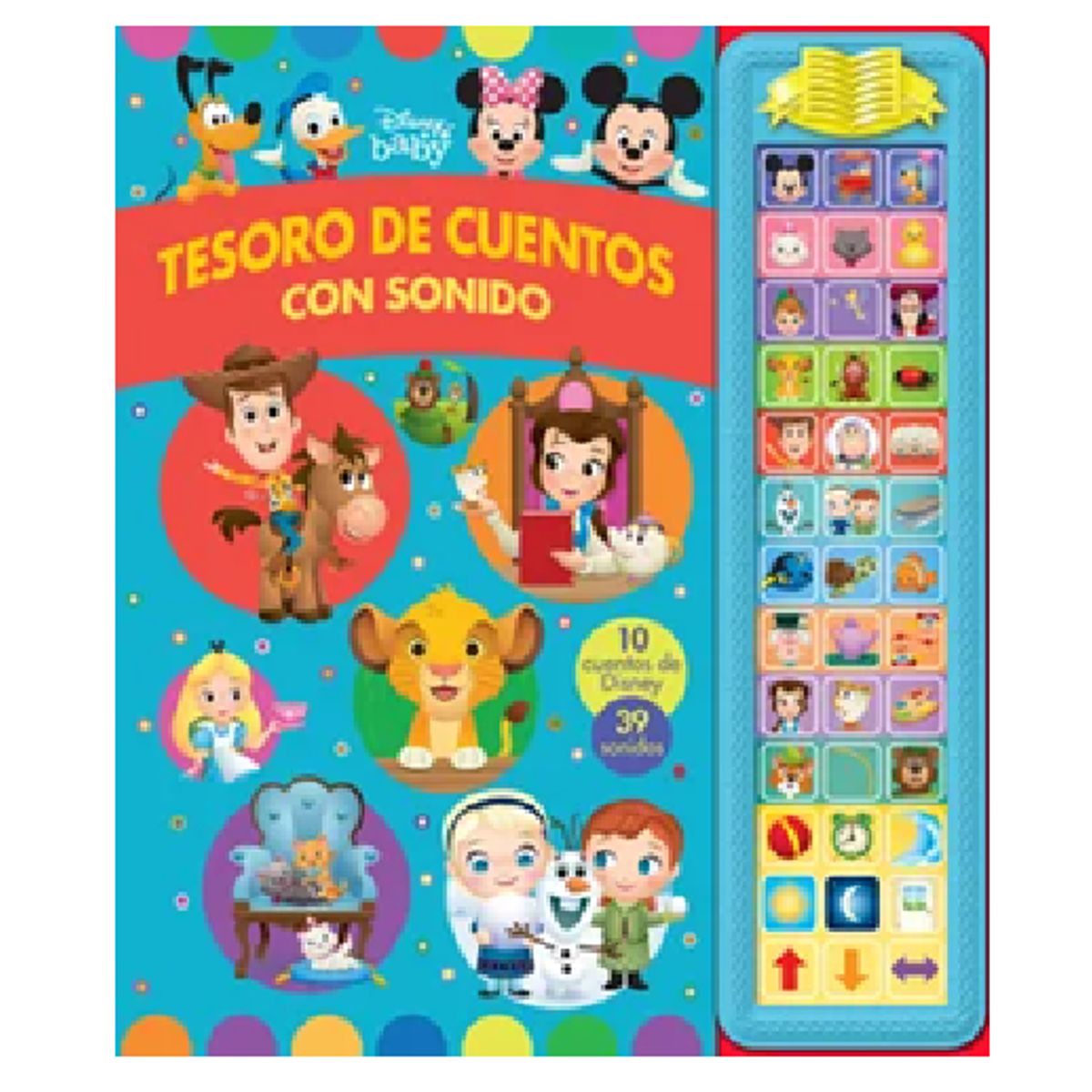 GENERICO - TESOROS DE CUENTOS CON SONIDOS  DISNEY BABY