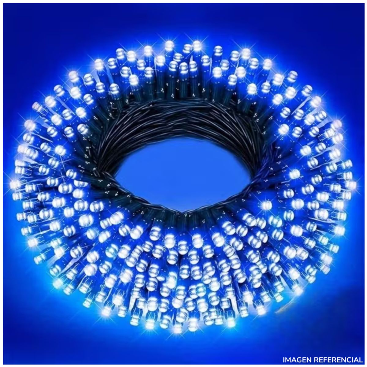 INSPIRA MARKET - Tira de 500 Luces LED Azul