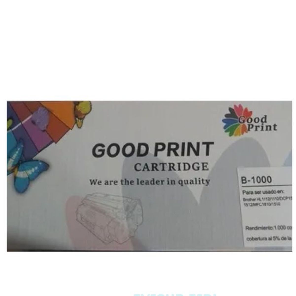 GENERICO - TONER BROTHER TN-1060 NEGRO COMPATIBLE