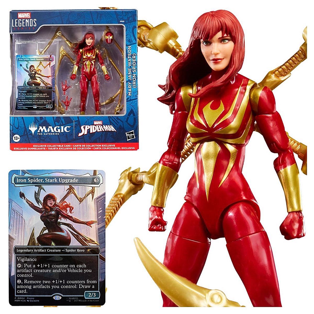 MARVEL - Spiderman Marvel Legends Mary Jane Watson Iron Spider