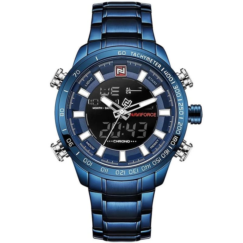NAVIFORCE - Reloj Naviforce Análogo-Digital NF9093-BE para Hombre