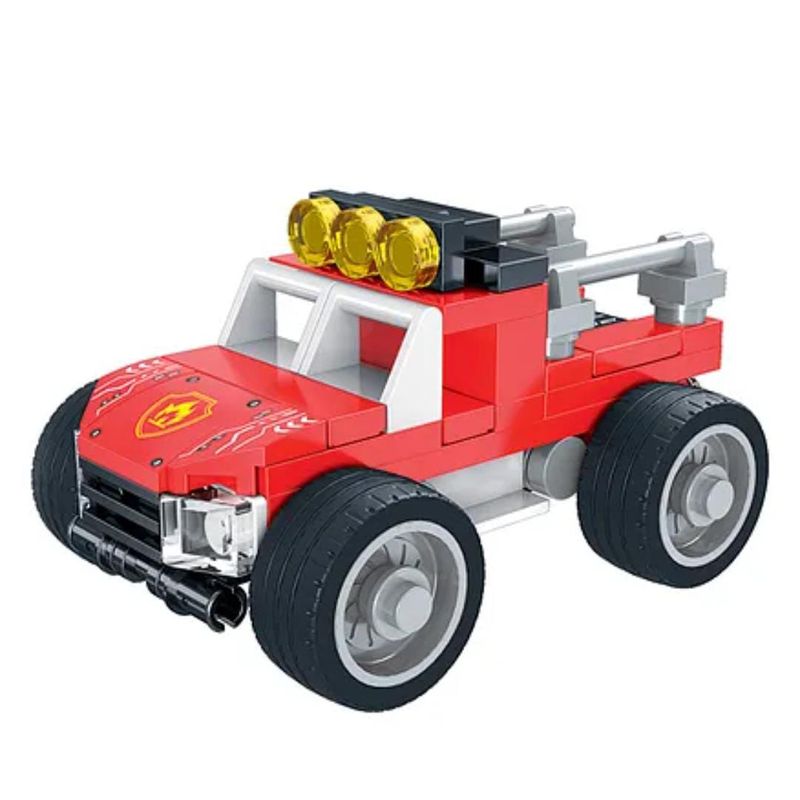 GENERICO - LEGO DE BOMBERO 8 EN 1 PARA ÑINO