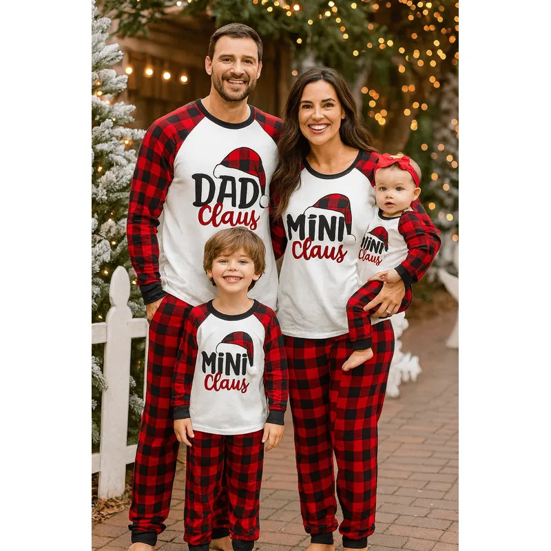 ALYNN - Pijama navideño cuadros