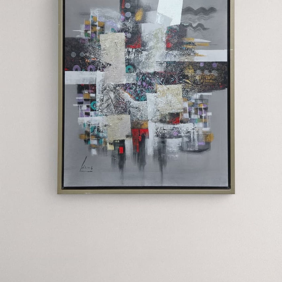 GENERICO - Cuadro Decorativo Travesía de la Luz 106x106 mt