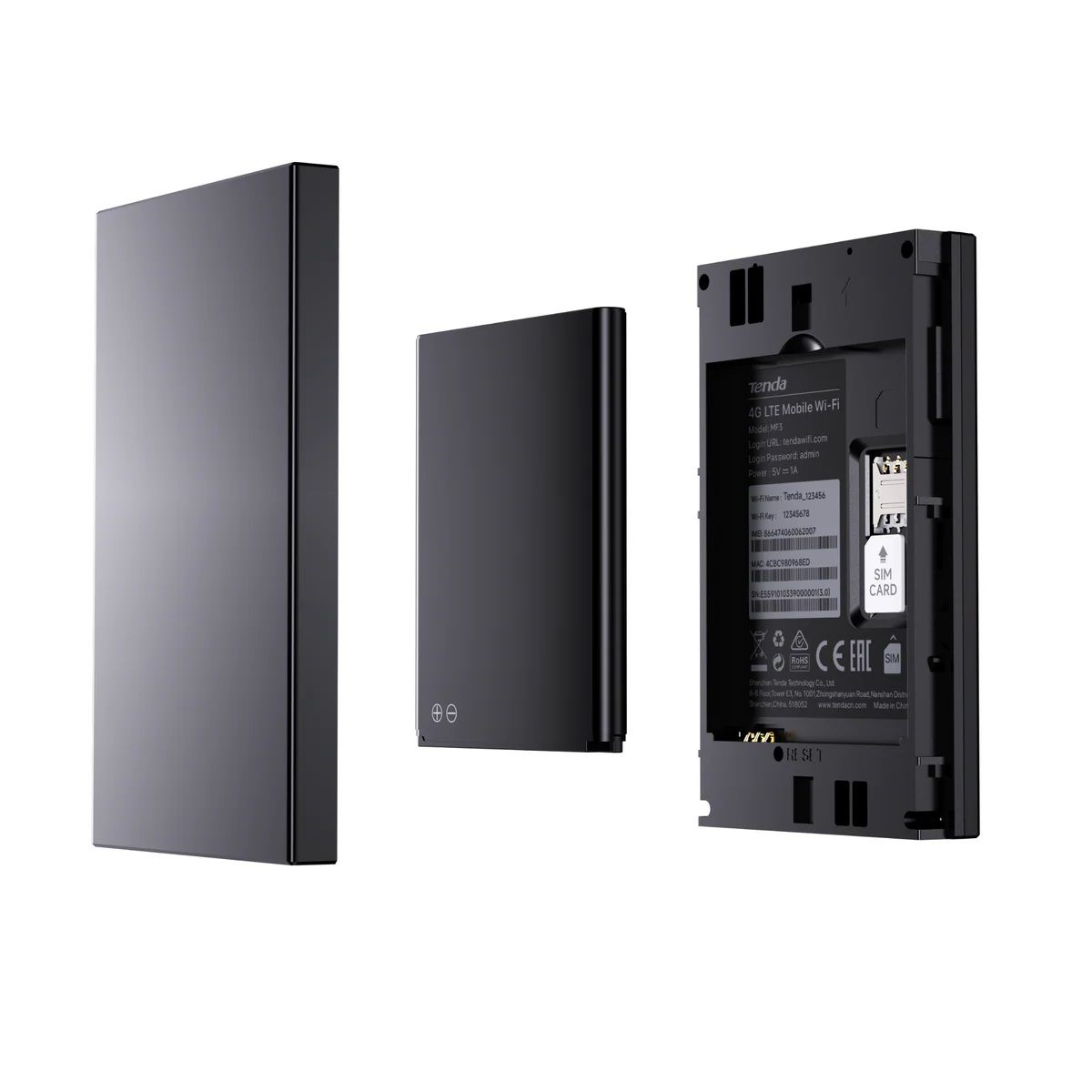 TENDA - Router Móvil TENDA 4G180 v4.0 Wi-Fi 6 4G LTE Todo Operador 300 Mbps