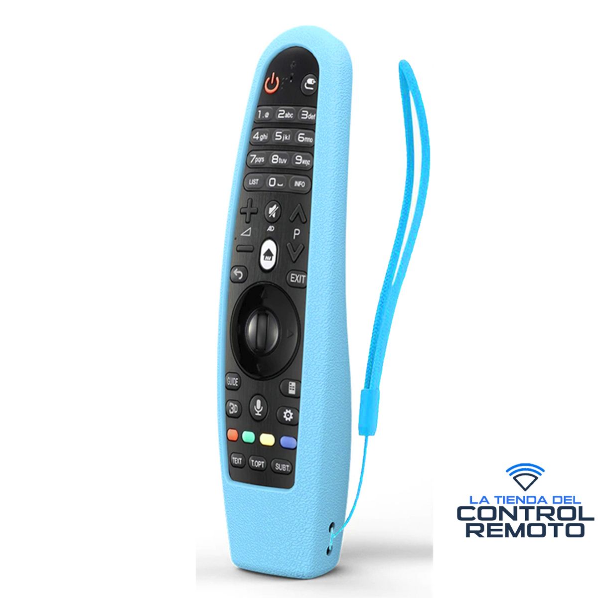 GENERICO - Funda Protector Control Lg Magic mR20 - Celeste Fosforescente