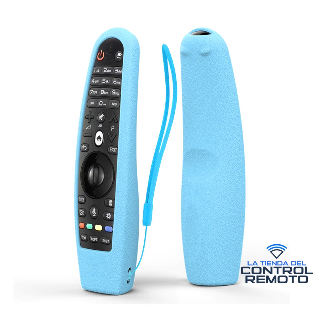 GENERICO - Funda Protector Control Lg Magic mR20 - Celeste Fosforescente