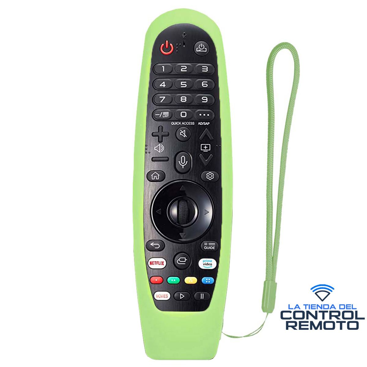 GENERICO - Funda Protector Control Lg Magic MR20 - Verde Fosforescente