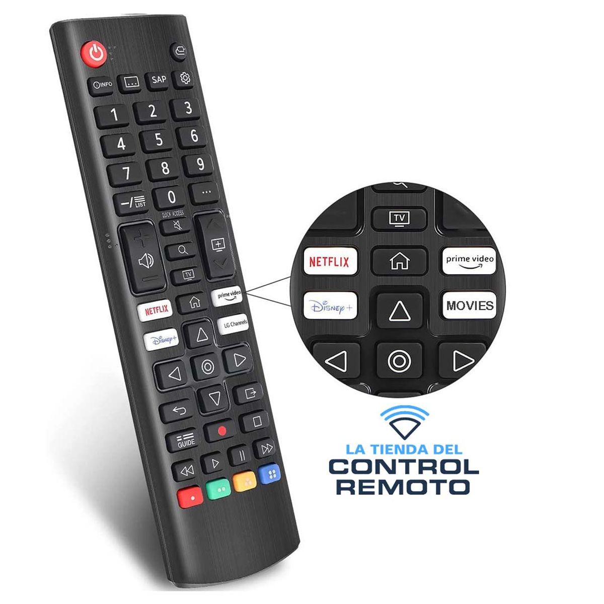 GENERICO - Controles Remoto Para Tv LG Smart Nanocel OLED UHD 4K
