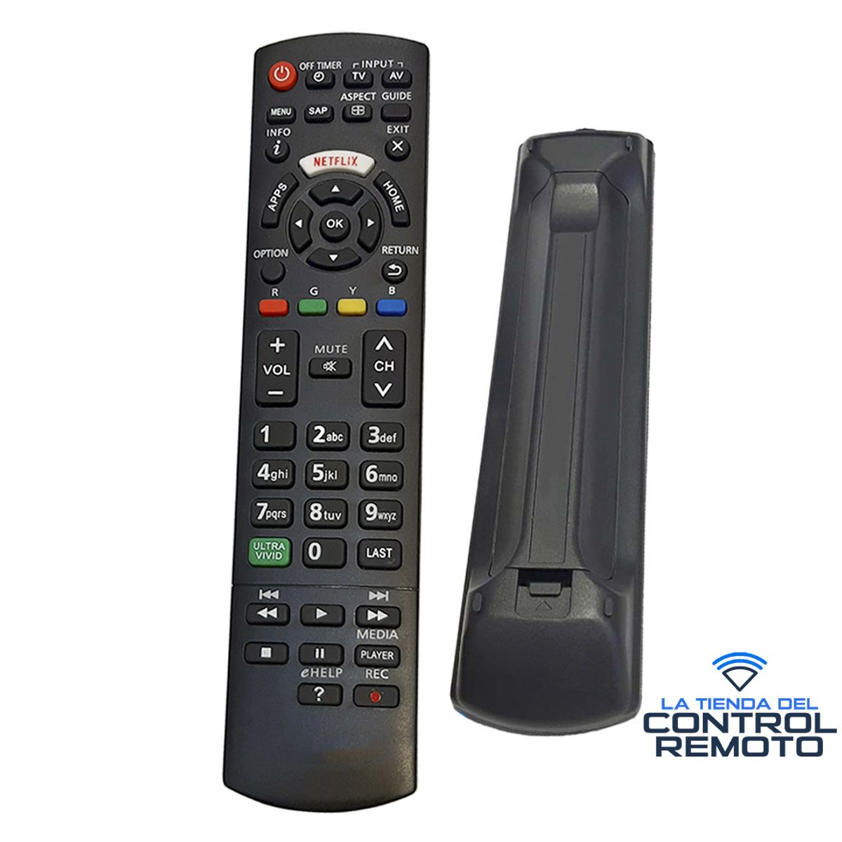 GENERICO - Controles Compatible Para Tv Panasonic Smart Viera 4k Led