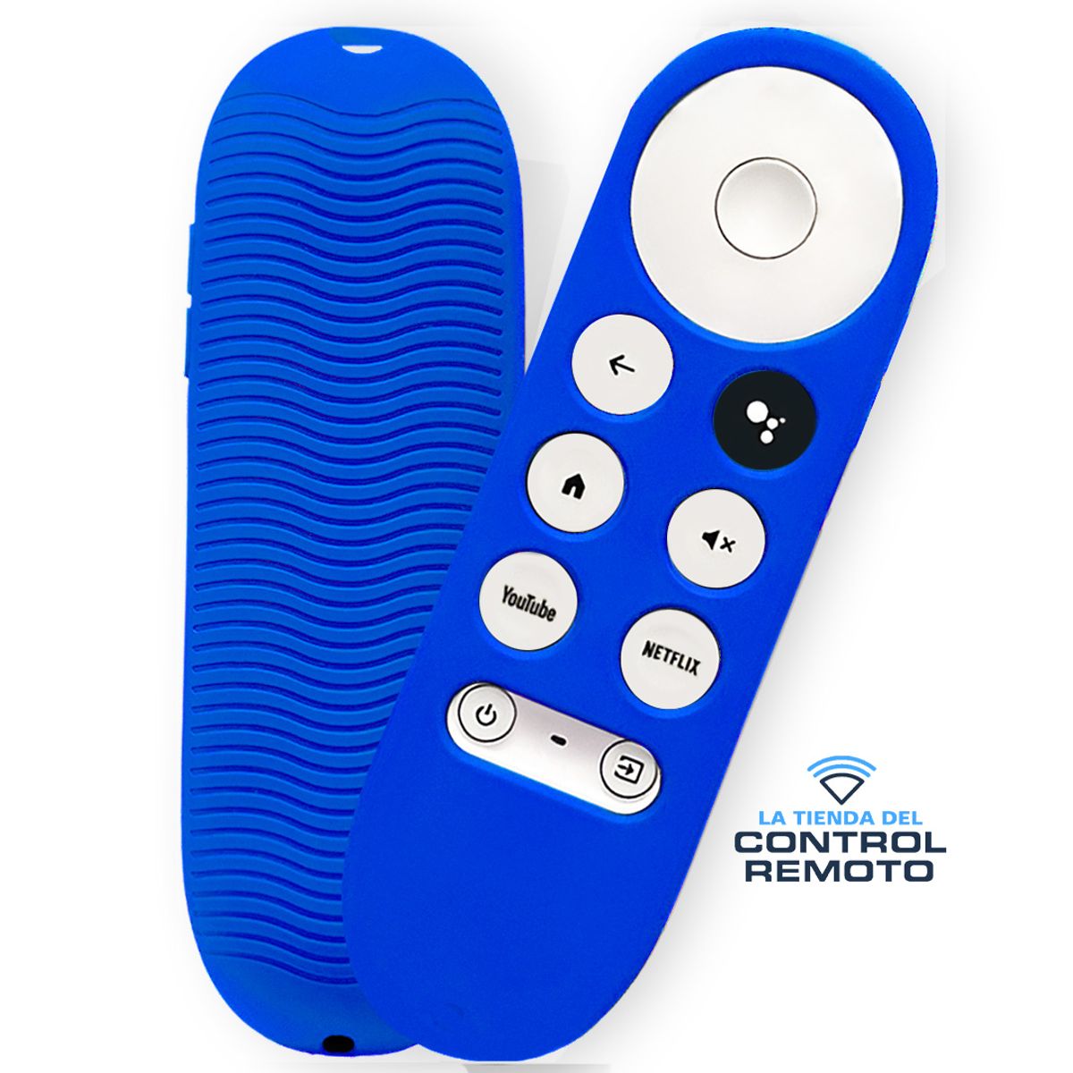GENERICO - Funda Protector Para Control Google Chromecast 4  Azul