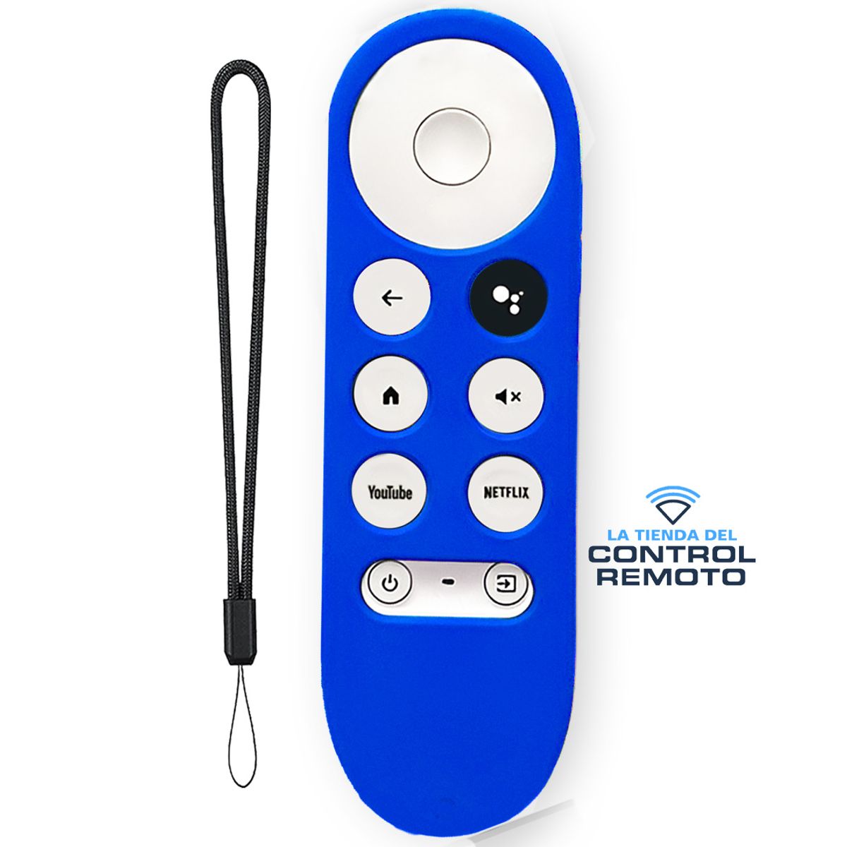 GENERICO - Funda Protector Para Control Google Chromecast 4  Azul