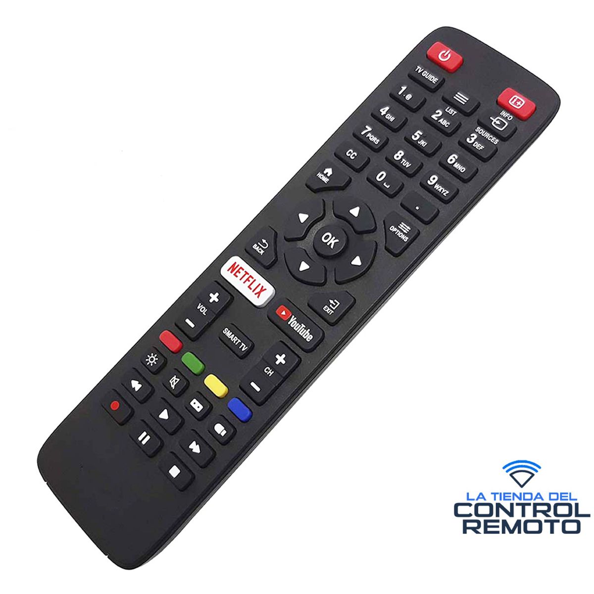 GENERICO - Control Remoto Compatible Para Aoc Smart Tv Modelo s5285