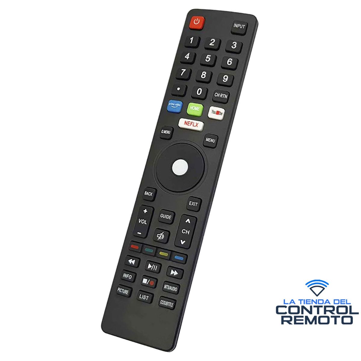 GENERICO - Control Remoto Compatible para Tv Hyundai Smart