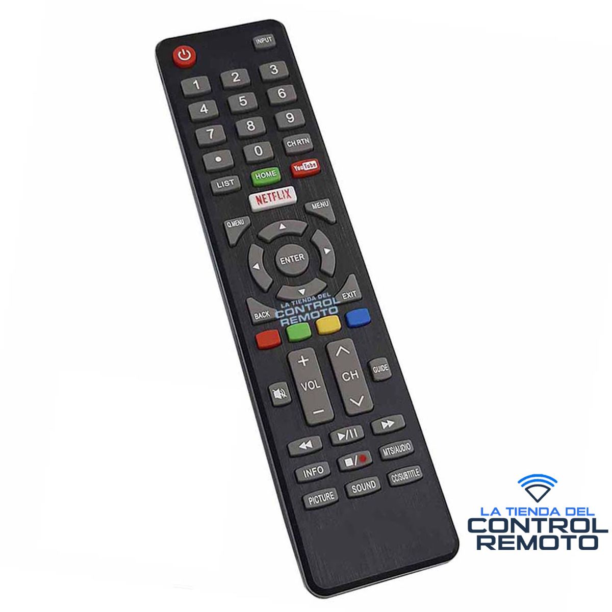 GENERICO - Control Remoto Para Tv Hyundai Smart