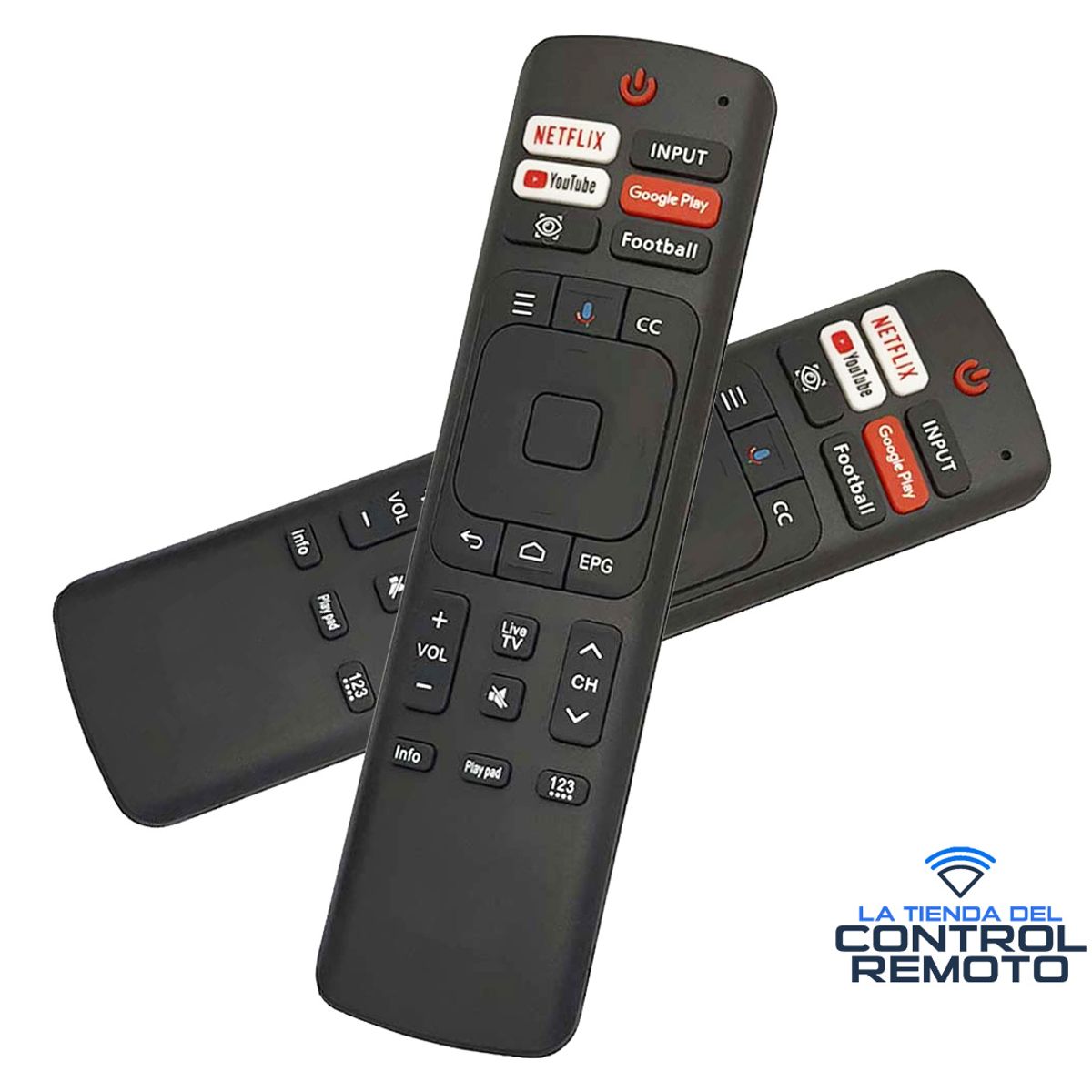 GENERICO - Control Remoto Para Smart Tv Hisense 4k 55rg 50rg Z7b7