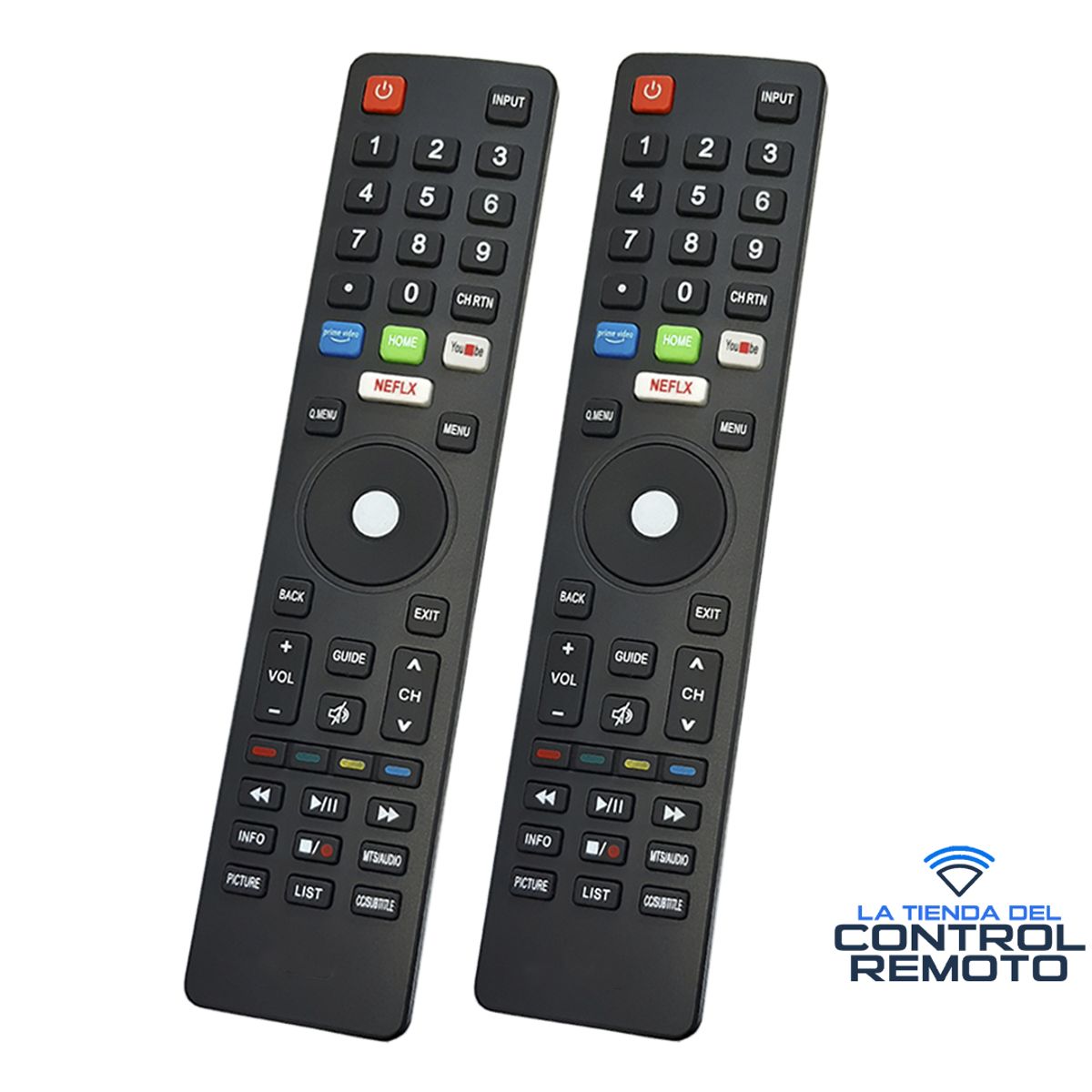 GENERICO - Control Remoto Para Tv BGH Smart Tv Led