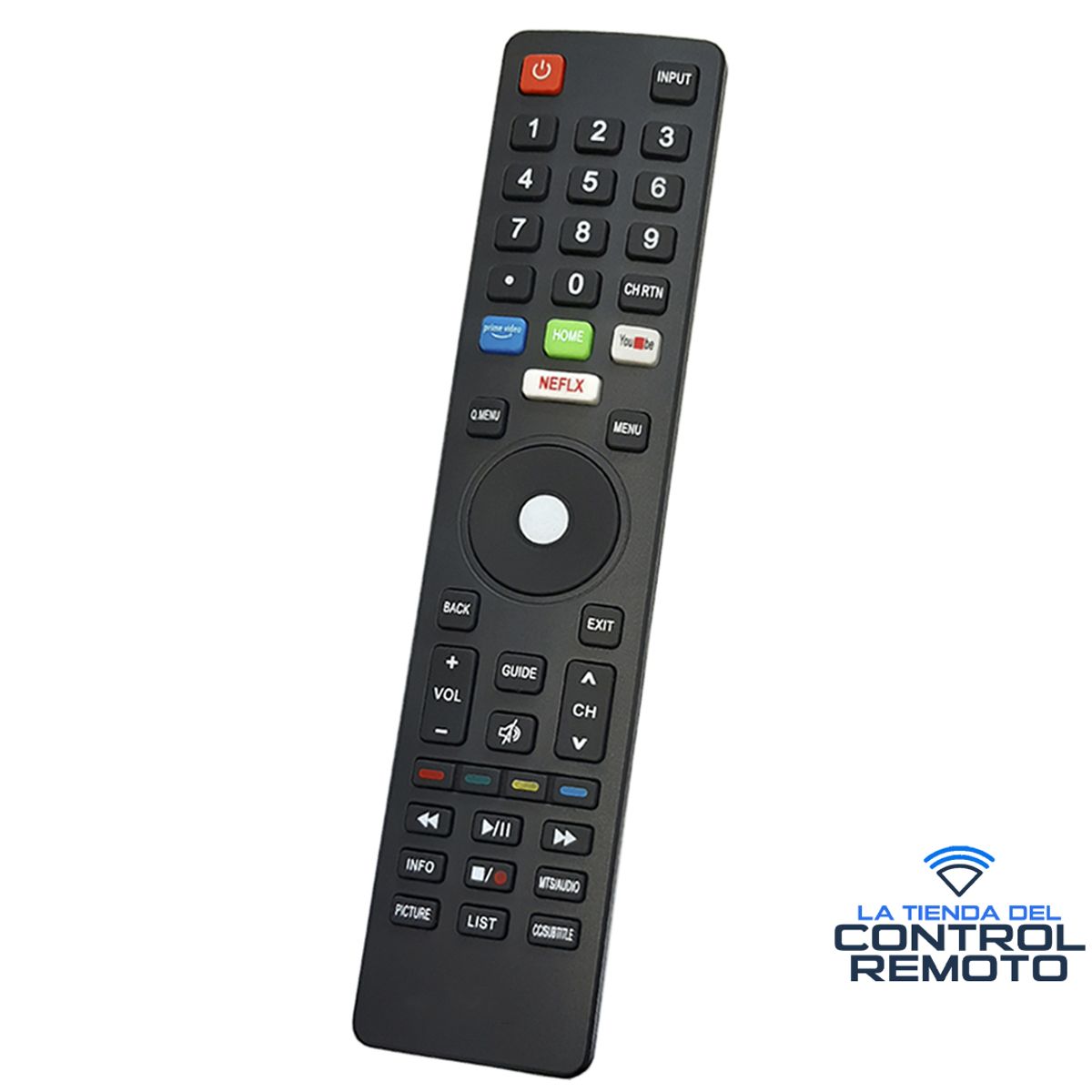 GENERICO - Control Remoto Para Tv BGH Smart Tv Led