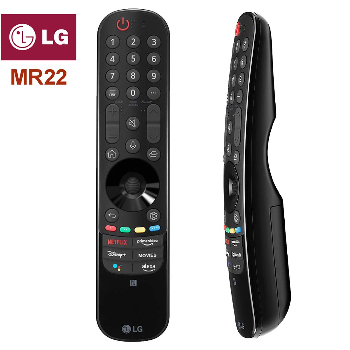 LG - Control LG Magic Remote MR22 + Funda Negra