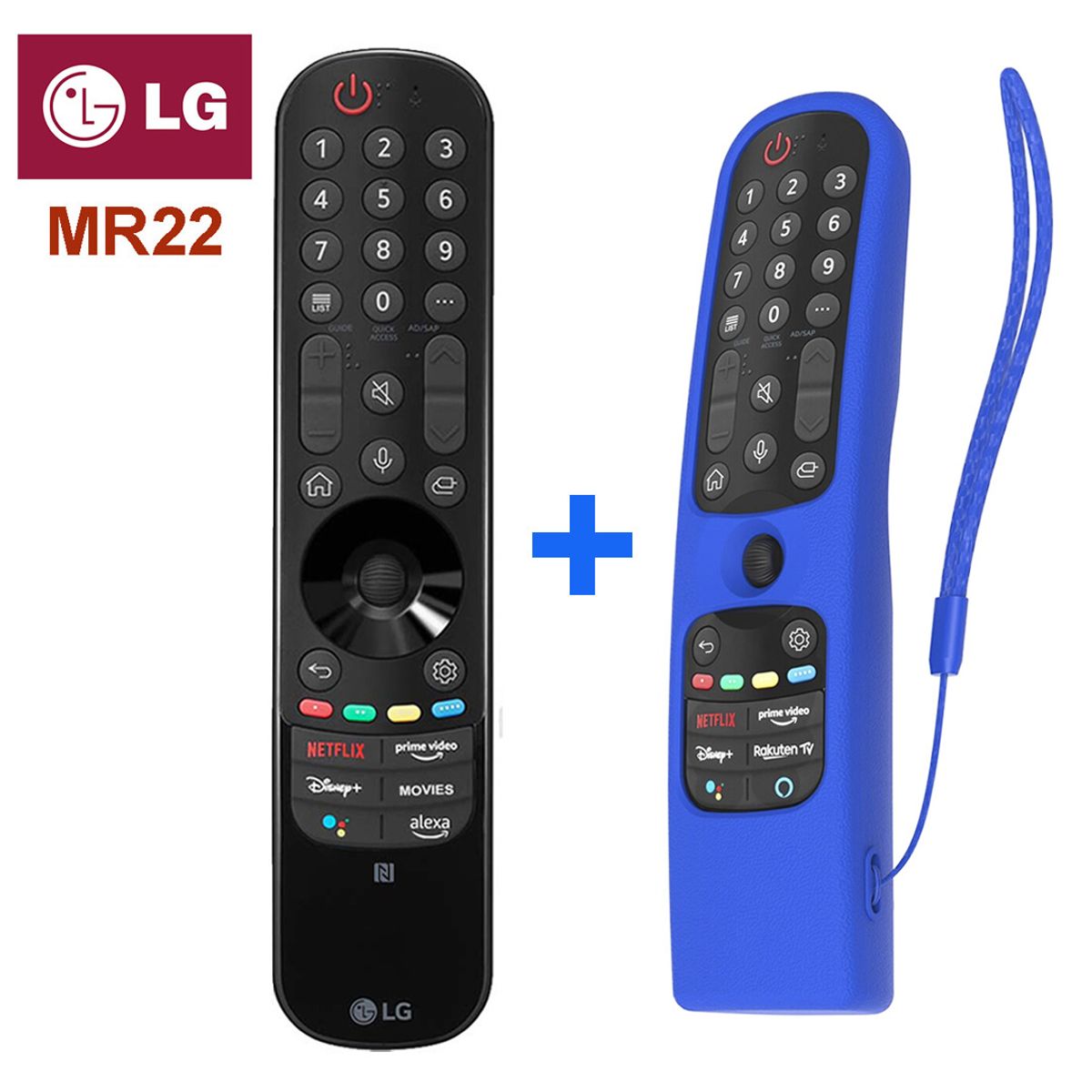 LG - Control LG Magic Remote MR22 + Funda Azul