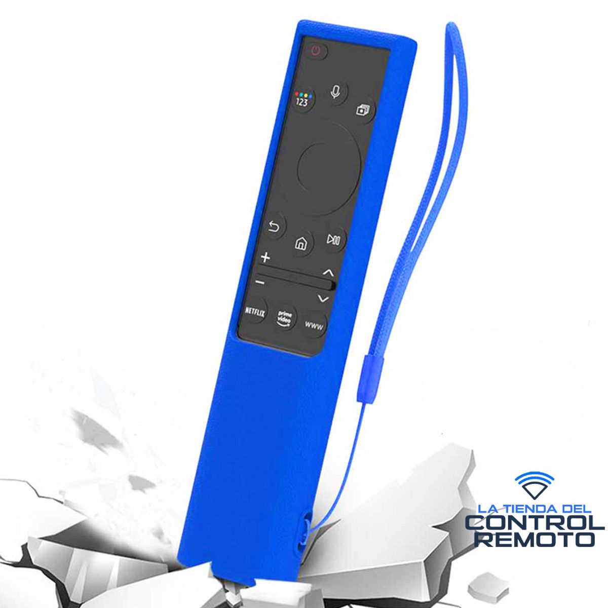GENERICO - Funda Protector Para Control Samsung Qled - Azul