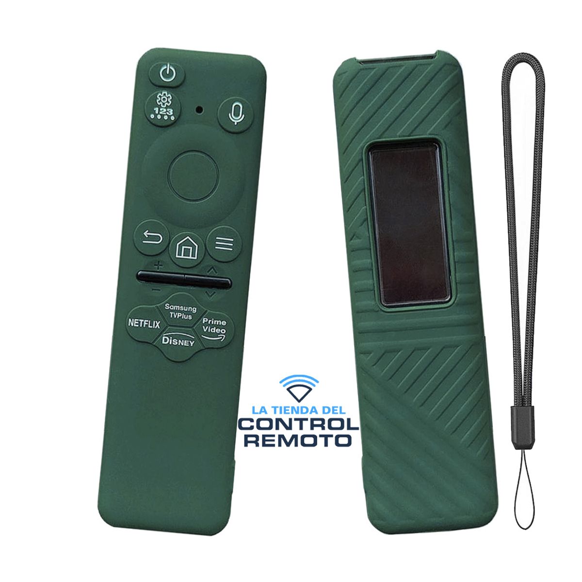 GENERICO - Funda Protector Para Control Samsung Solar 2025 BN59-01480 - Verde