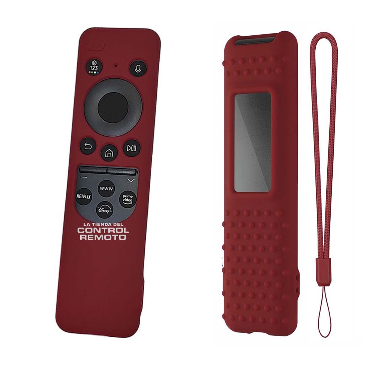 GENERICO - Funda Protector De Control Samsung Solar 2024 - Vino