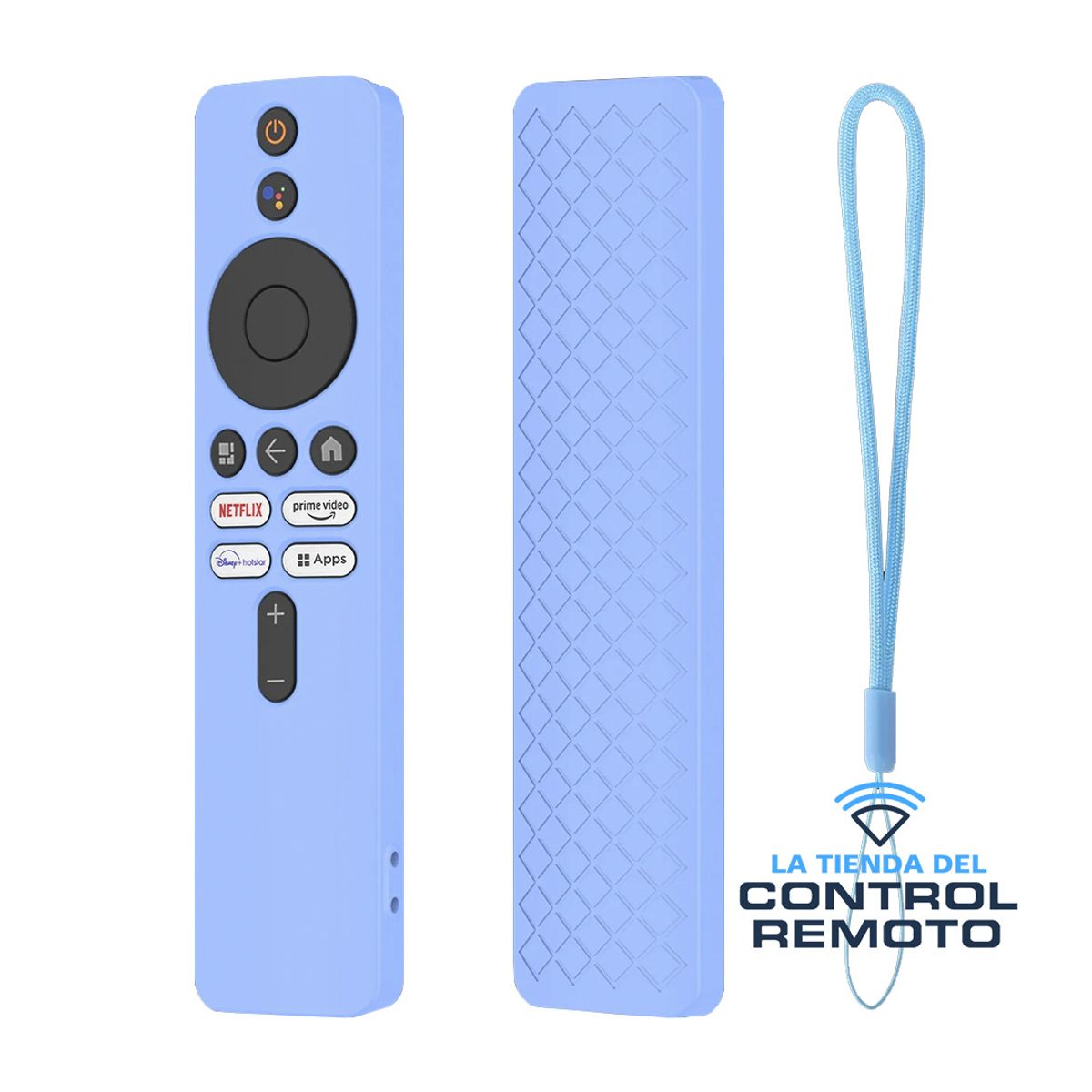 GENERICO - Funda protector para Control Xiaomi TV Stick 4k 2da Gen - Celeste