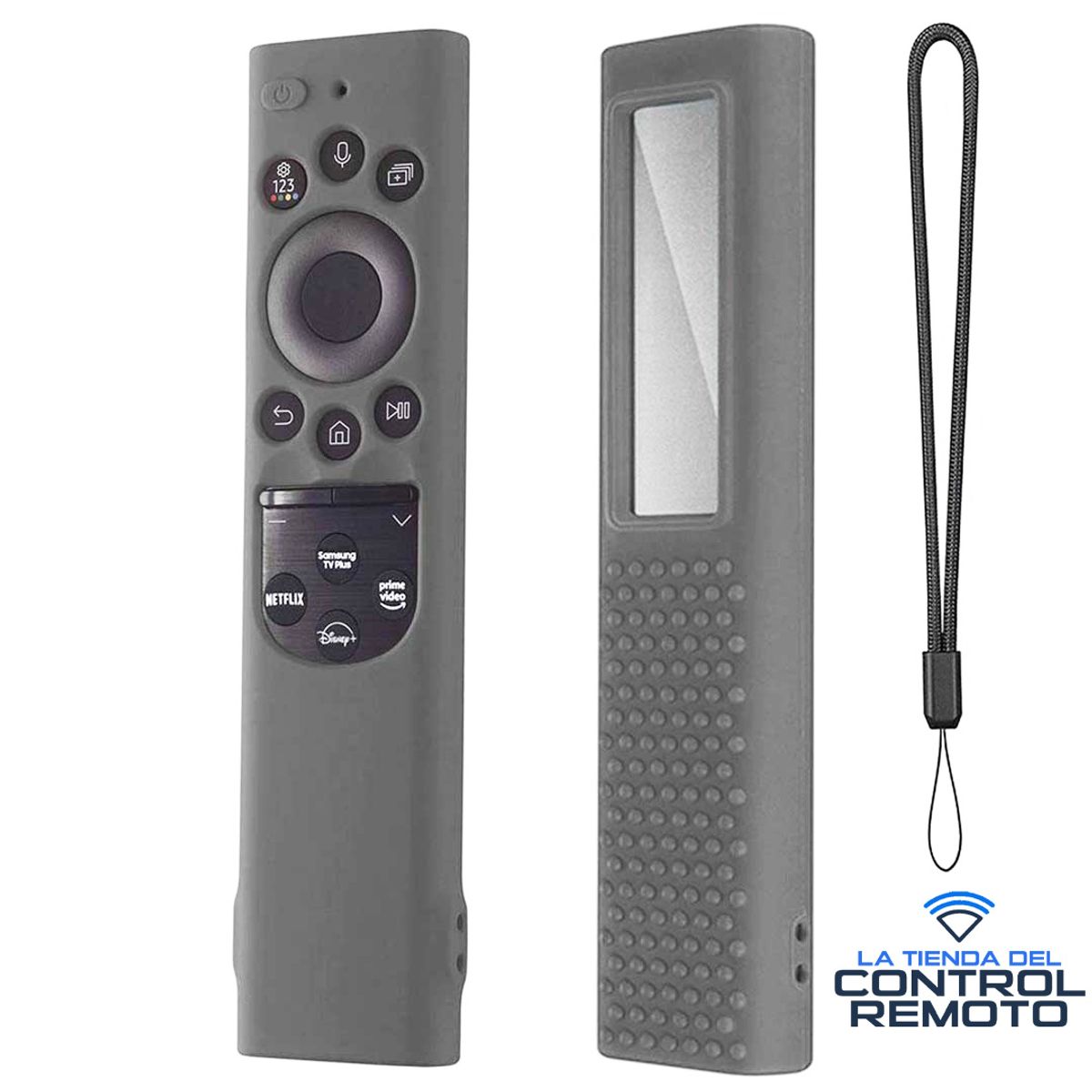 GENERICO - Funda Protector Para Control Samsung Solar 2022  Gris