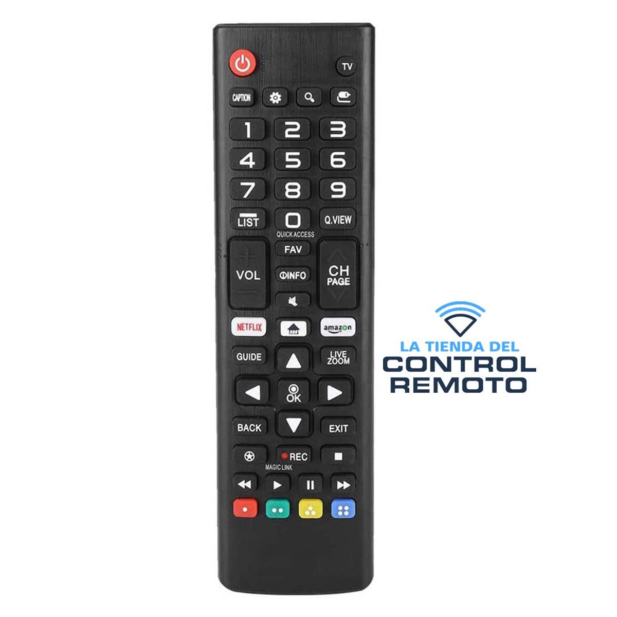 GENERICO - Control Remoto Para Tv LG Smart 4k Boton Netflix