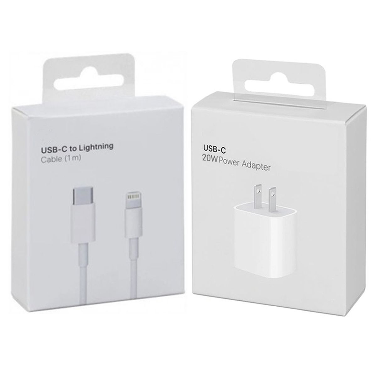 GENERICO - Cargador de 20W Compatible para iPhone 14 + Cable de 1mt