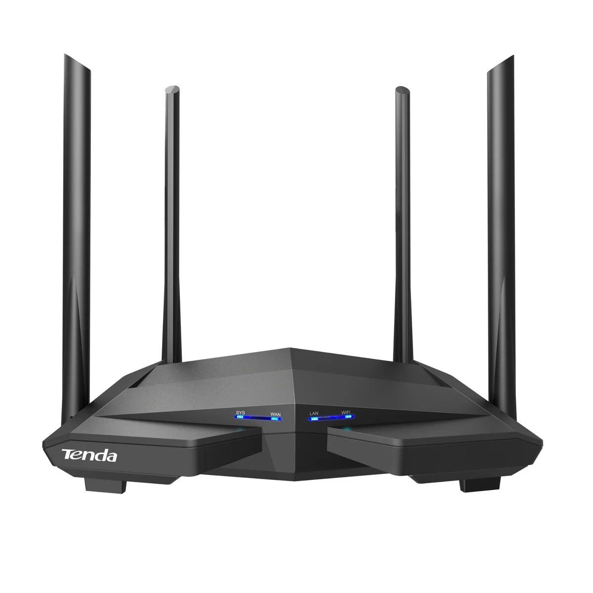 TENDA - Router TENDA AC10 Wi-Fi Gigabit Doble Banda AC1200 4 Antenas