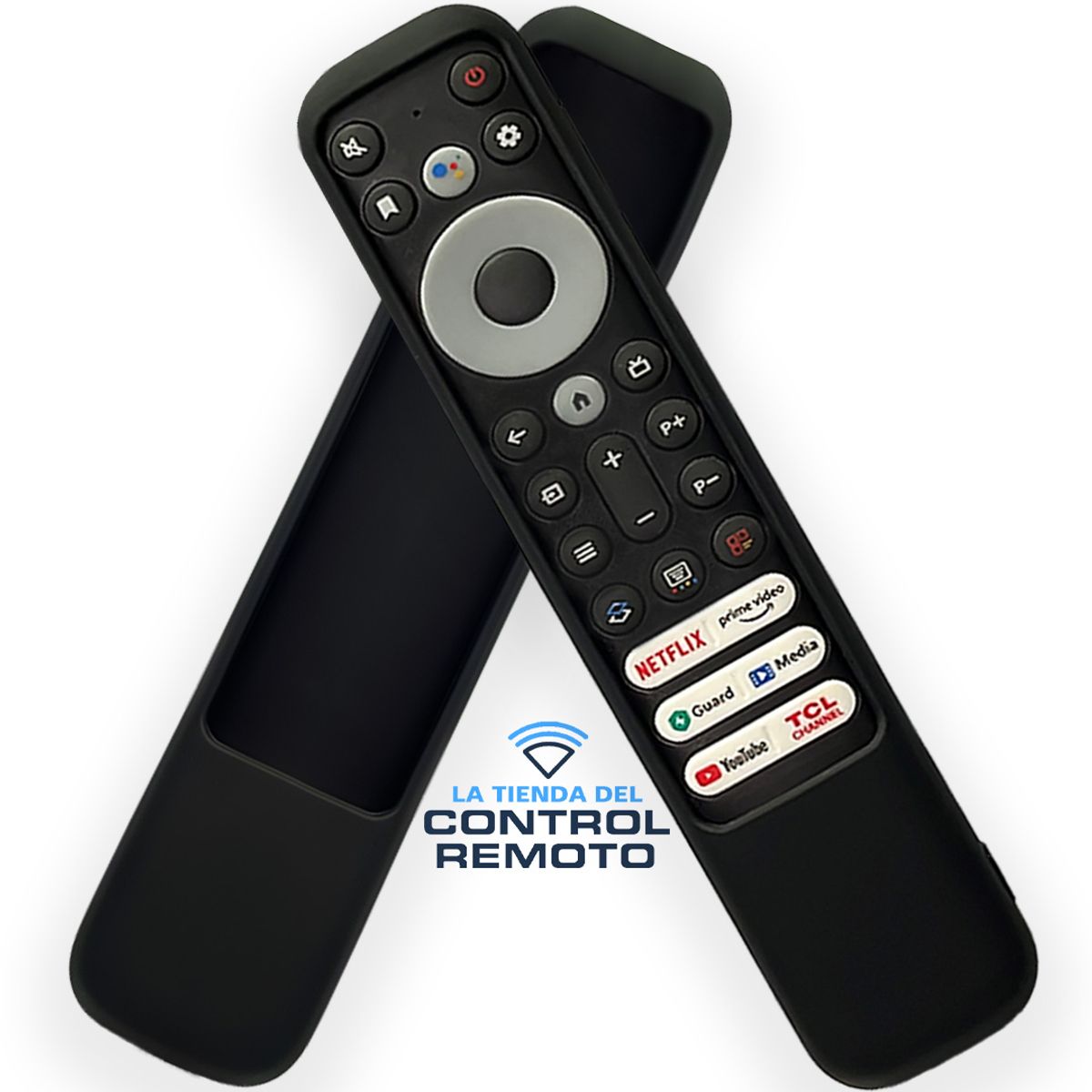 GENERICO - Funda Protector para Control Remoto TCL RC902V - Negro
