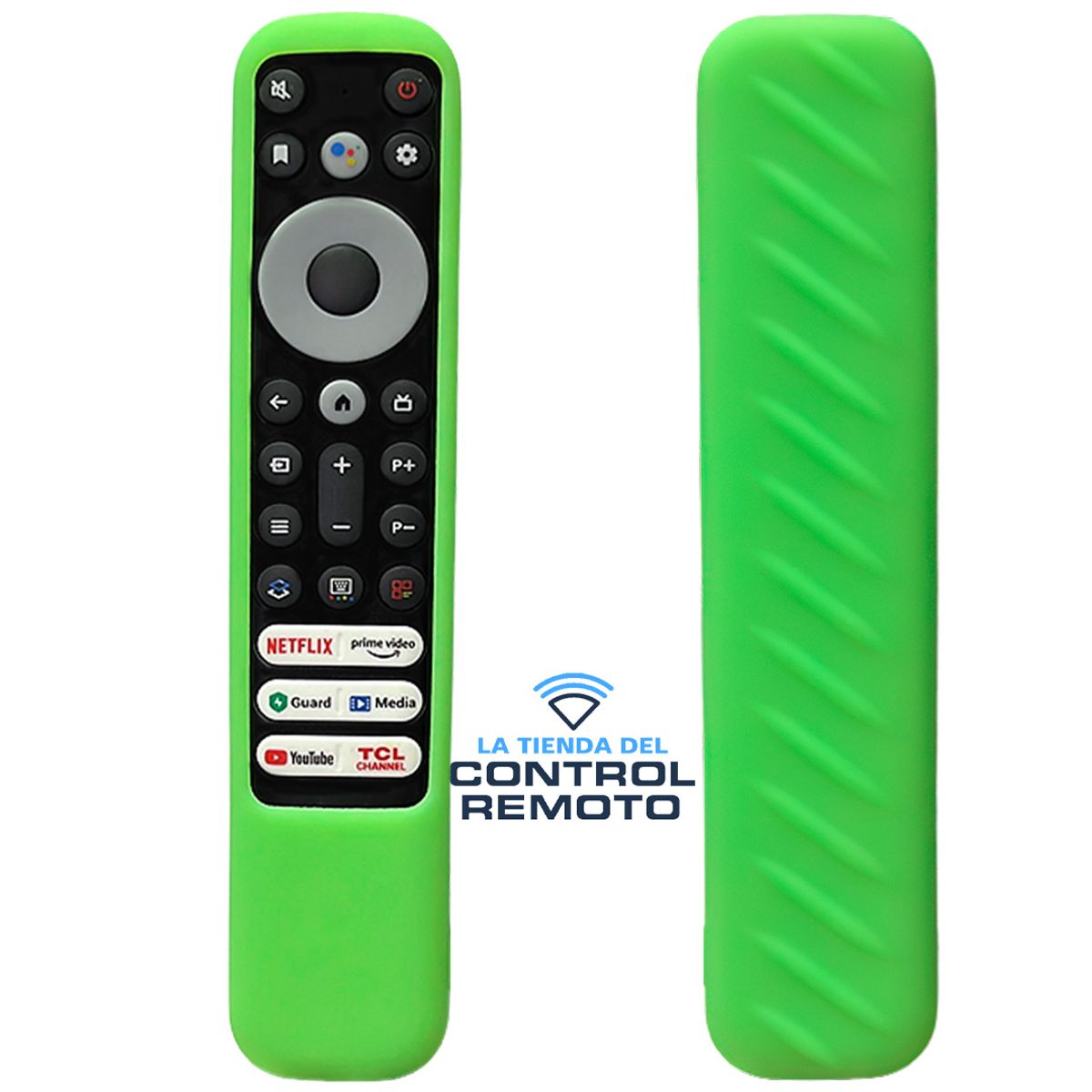 GENERICO - Funda Protector para Control Remoto TCL RC902V - Verde