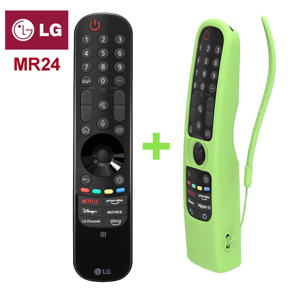 LG - Magic Control LG Mr24 + Funda Verde Fosforescente