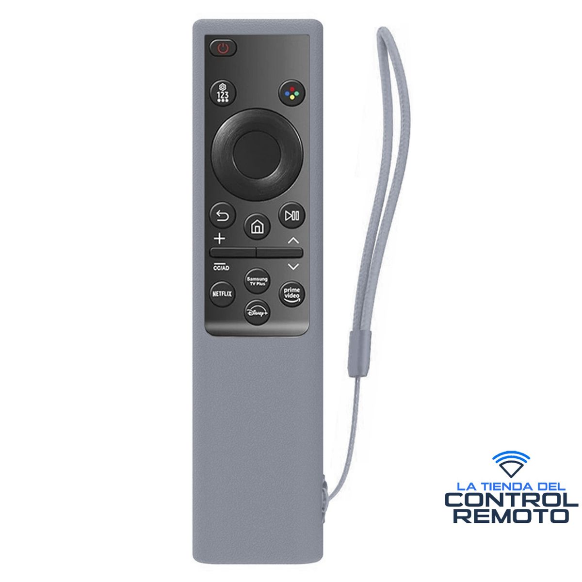 GENERICO - Funda Protector Para Controles Samsung Bn59-01388 - Gris