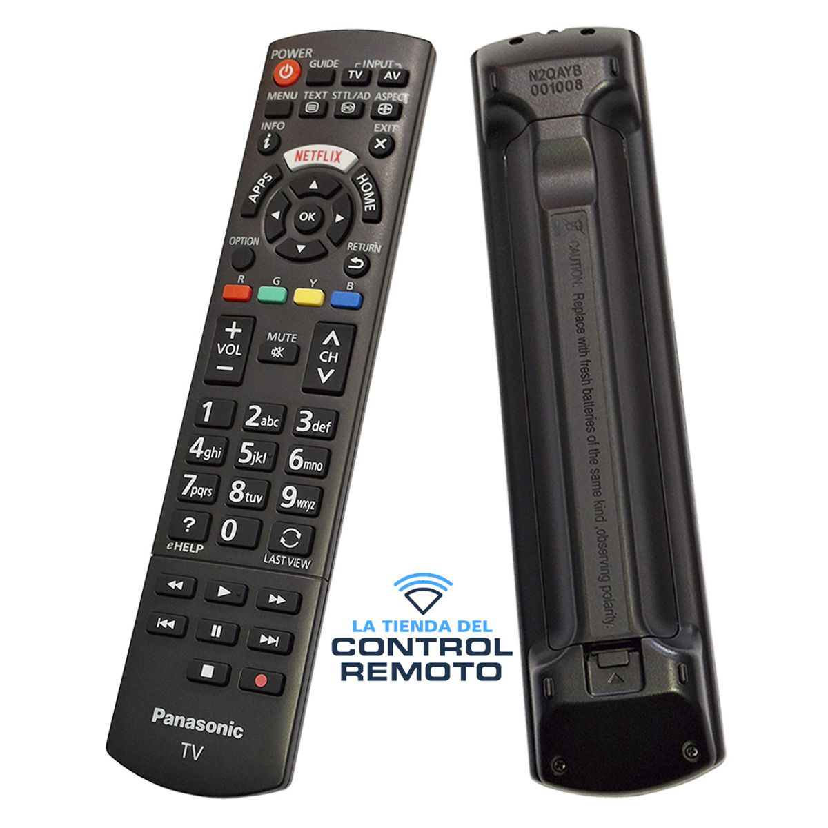PANASONIC - Control Remoto Panasonic N2QAYB001008 para Smart Tv 4k Original