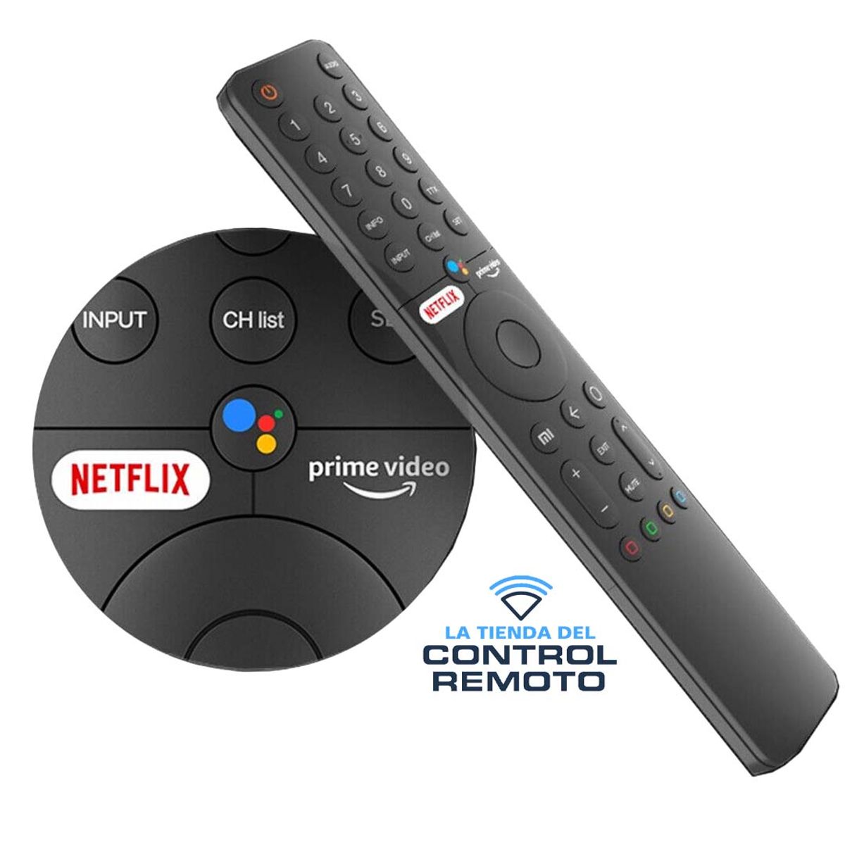 GENERICO - Control Remoto XMRM-19 Bluetooth Para Tv Xiaomi P1 Android 4K