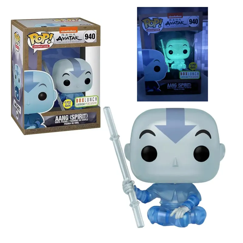 FUNKO - AANG SPIRIT GLOW AVATAR AIRBENDER 940 EXCLUSIVO BOXLUNCH
