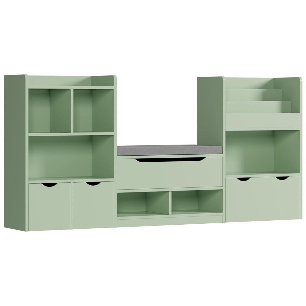 GENERICO - Librero Con Asiento Multifuncional  Infantil Romina Amore Home