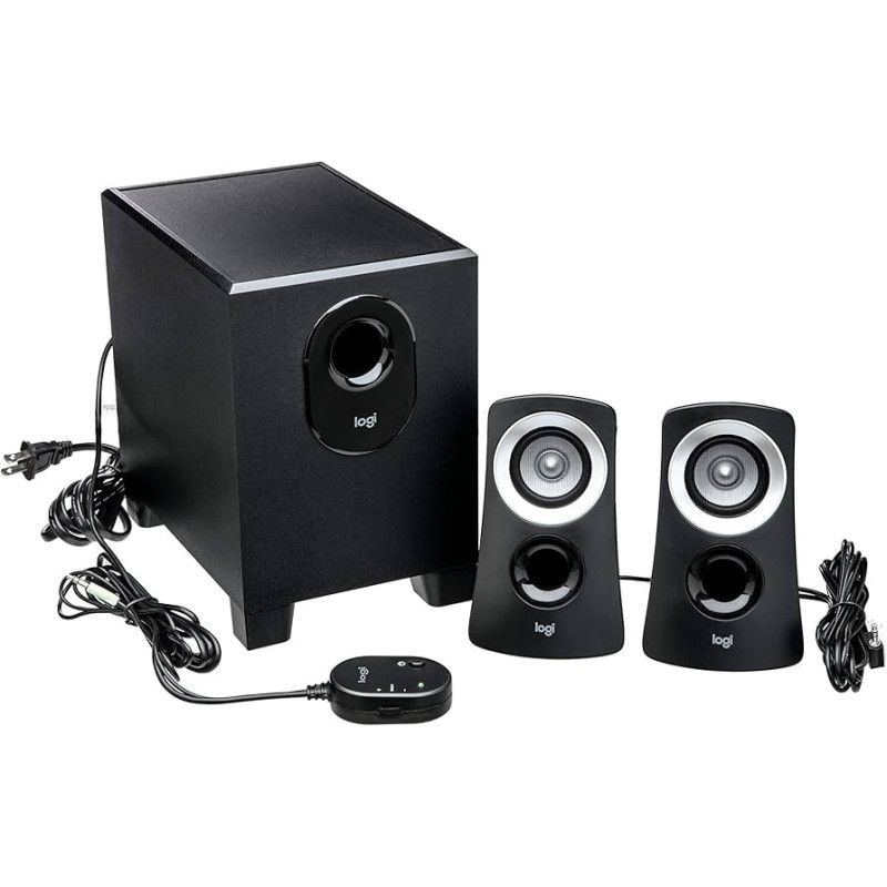 LOGITECH - Parlante Logitech Z313 Subwoofer 25W 2.1 Negro