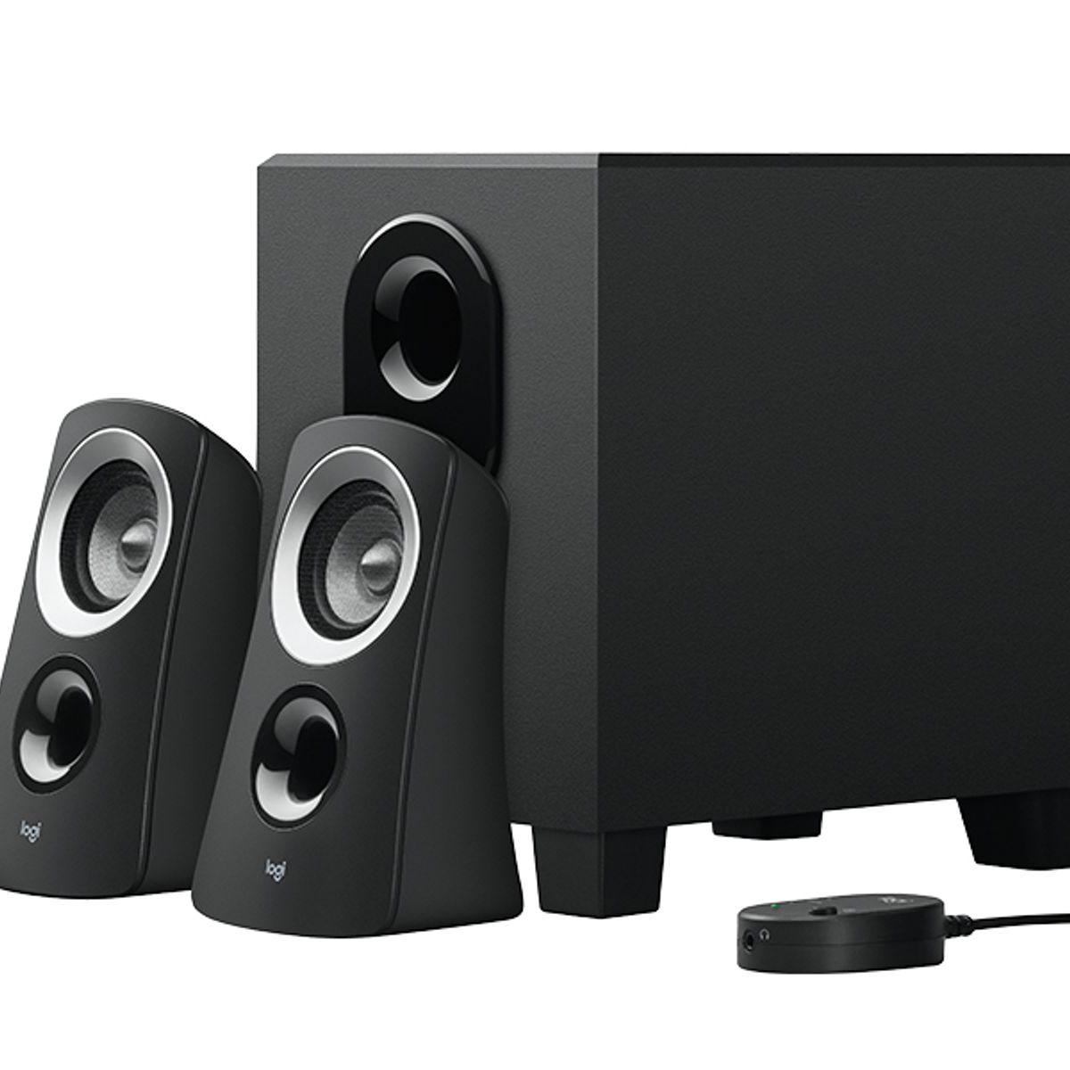LOGITECH - Parlante Logitech Z313 Subwoofer 25W 2.1 Negro